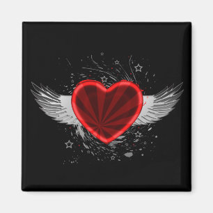 Wing Heart Magnet