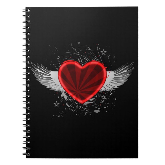 Wing Heart Notebook (Front)