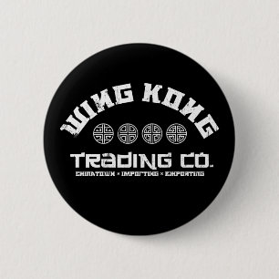 wing kong trading co. big trouble in little china 6 cm round badge
