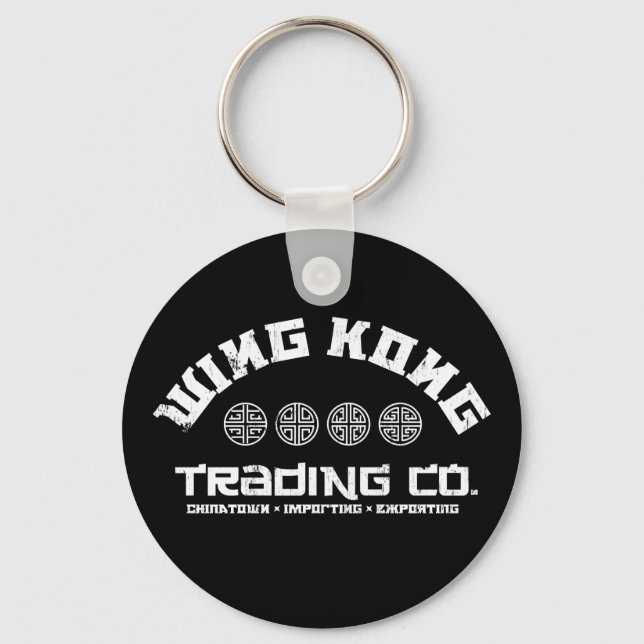 wing kong trading co. big trouble in little china key ring (Front)