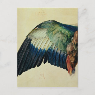 Wing of a Blue Roller, 1512 Postcard
