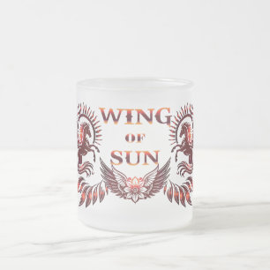 Wing of Sun Glass Mug
