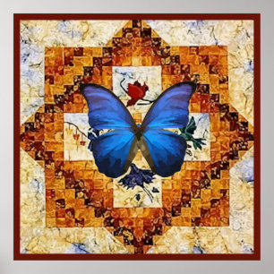 Wing Quilt Poster