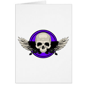 Wing Skull - PURPLE