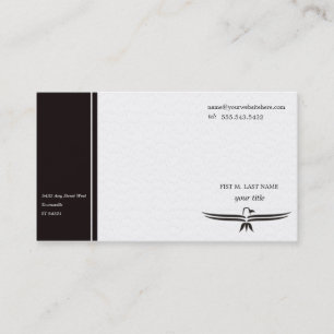 Wing Span - Professional  Business Card