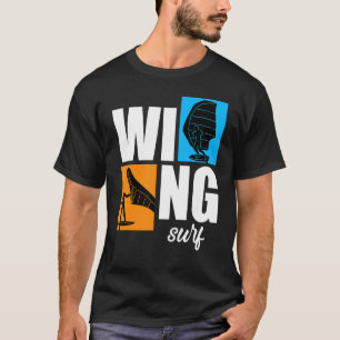 Wing Surf Wingfoil Wingsurf Retro T-Shirt