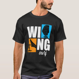 Wing Surf Wingfoil Wingsurf Retro T-Shirt
