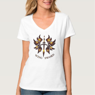 WING SWORD Women V-Shirt T-Shirt