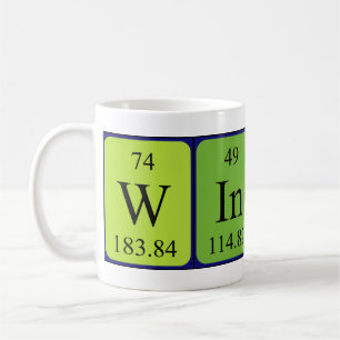 Wingate periodic table name mug