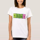 Wingate periodic table name shirt<br><div class="desc">Wingate spelled out as W In Ga Te (Tungsten Indium Gallium Tellurium) on a shirt for the scientist in you.</div>