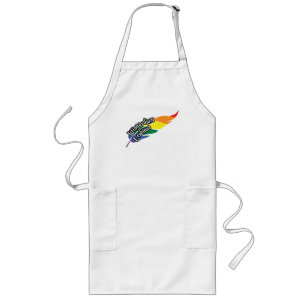 Wingaydium Lesbiosa – Funny LGBTQ+ Magic Pun Long Apron