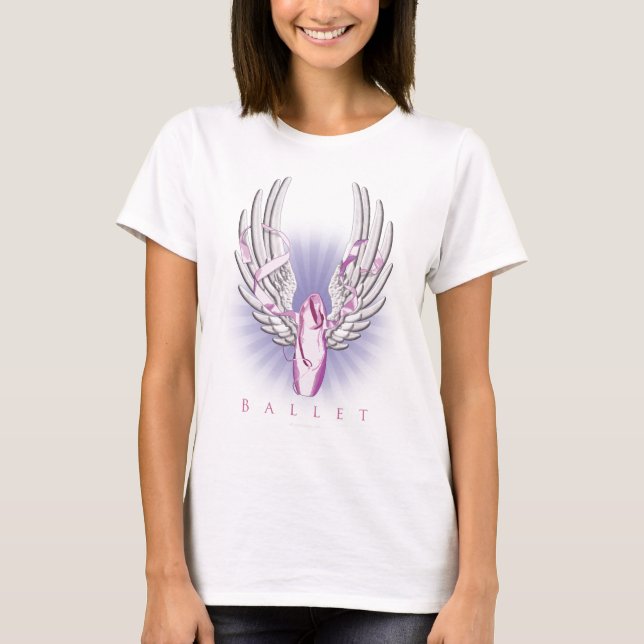 Winged Ballet (Dance) T-Shirt (Front)