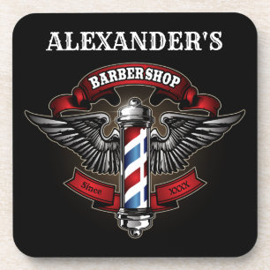 Winged Barber Pole Coaster