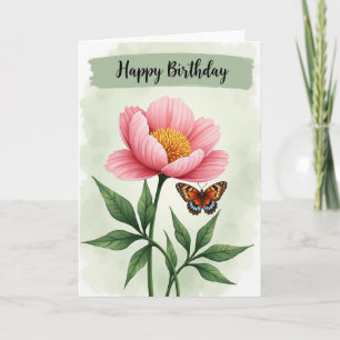 Winged Birthday Card