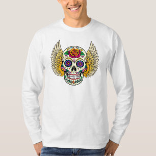Winged Candy Skull T-Shirt