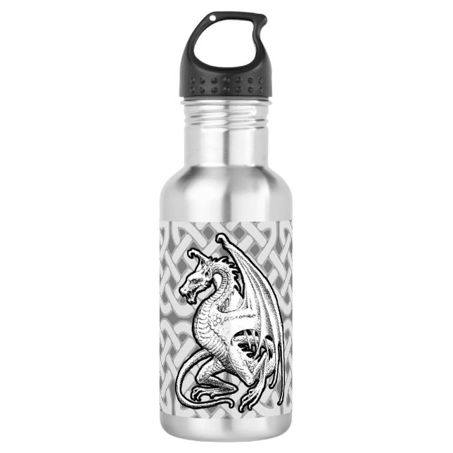 Winged Dragon 532 Ml Water Bottle (Front)