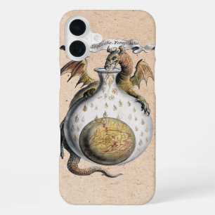 Winged Dragon Crucible Vintage iPhone 16 Plus Case