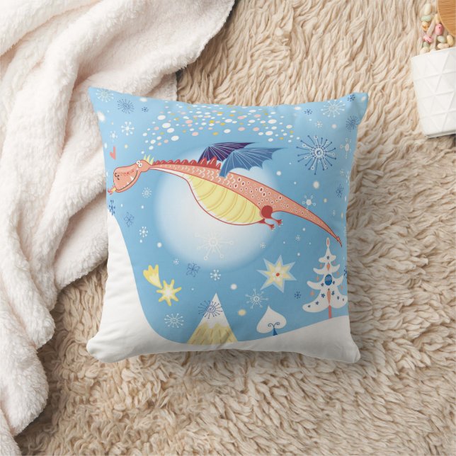 Winged Dragon Pillow (Blanket)