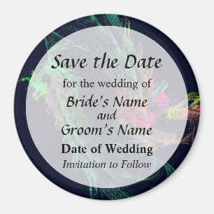 Winged Dragon Save the Date Magnet