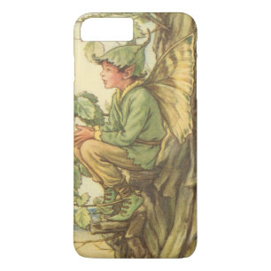Winged Elm Fairy Sitting in a Tree iPhone 8 Plus/7 Plus Case