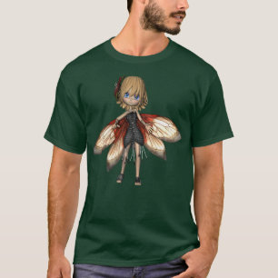 Winged Fairy Girl Anime StyleT-Shirt T-Shirt