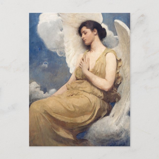 Winged Figure (1889) Postcard (Front)