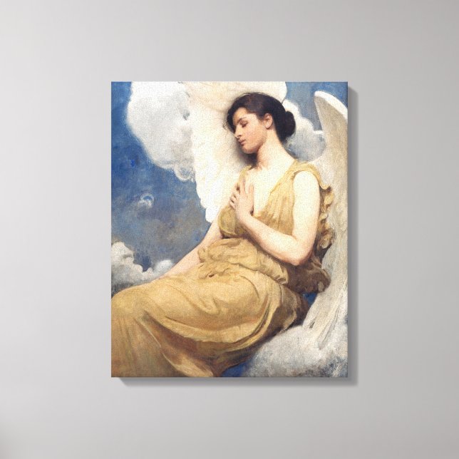 Winged Figure , Famous painting Canvas Print (Front)