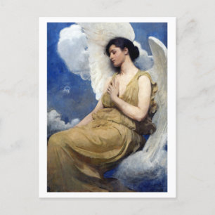 Winged Figure Postcard