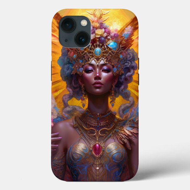 Winged Goddess Fantasy Art Case-Mate iPhone Case (Back)
