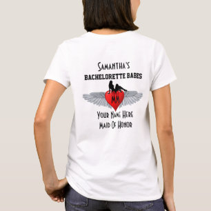 Winged heart bacheorette party T-Shirt