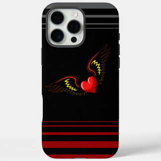 Winged Heart iPhone 16 Pro Max Case
