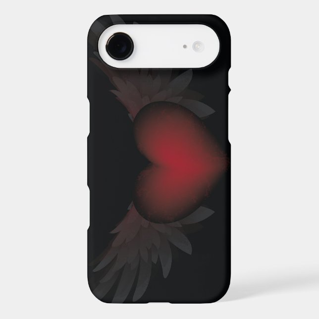Winged Heart Case-Mate iPhone Case (Back)