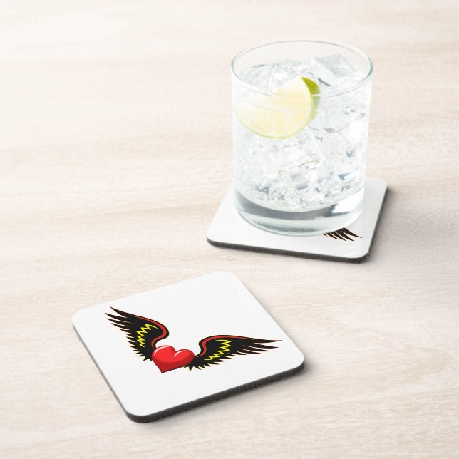 Winged Heart Coaster (Right Side)