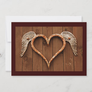 Winged Heart Invitation