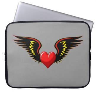 Winged Heart Laptop Sleeve