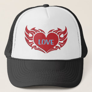 Winged Heart Trucker Hat