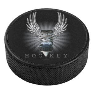 Winged Hockey Puck