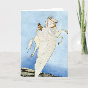 Winged Horse Card