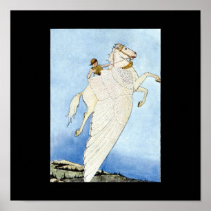 Winged Horse Poster