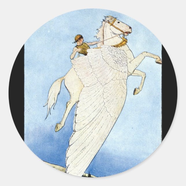 Winged Horse Sticker (Front)