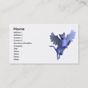 Winged Kitty Profile Card