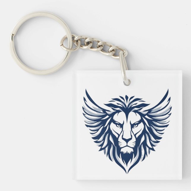 Winged Lion Key Ring (Front)