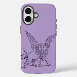 Winged lion symbol of Saint Mark iPhone 16 Case