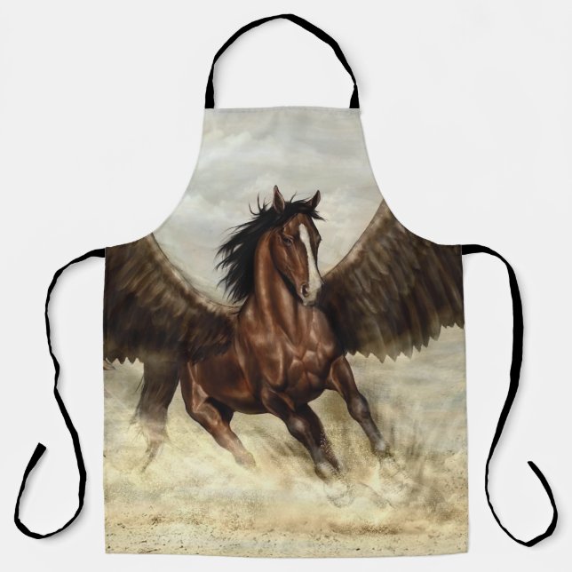 Winged Pegasus   Apron (Front)