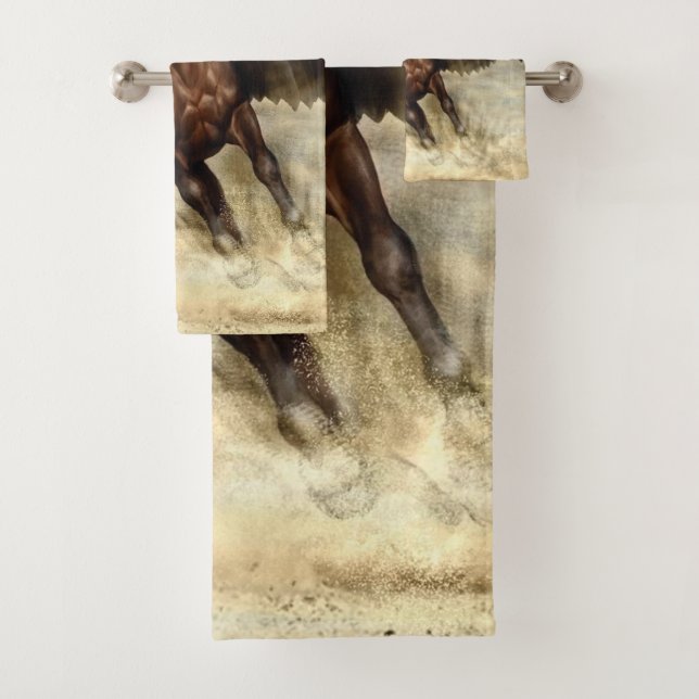 Winged Pegasus  Bath Towel Set (Insitu)