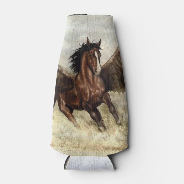 Winged Pegasus   Bottle Cooler (Front)