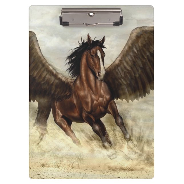 Winged Pegasus   Clipboard (Front)