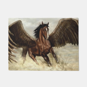 Winged Pegasus   Doormat