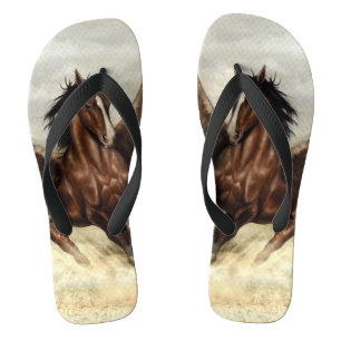Winged Pegasus Flip Flops