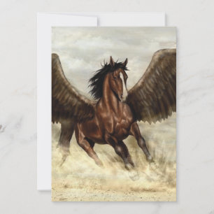 Winged Pegasus   Invitation